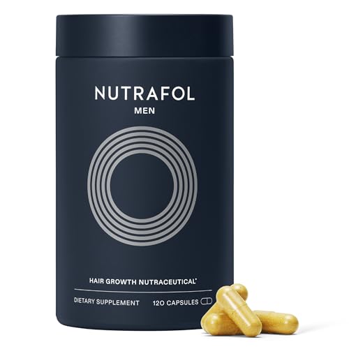 Nutrafol Men Hair Growth Supplements, Ages 18–49 – 1-Month Supply