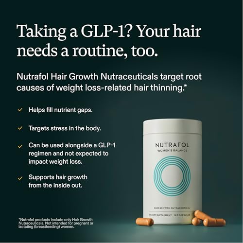 Nutrafol Women's Balance Hair Growth Supplements, Age 45+ – 1-Month Supply