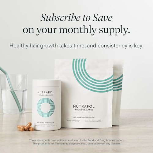 Nutrafol Women's Balance Hair Growth Supplements, Age 45+ – 1-Month Supply
