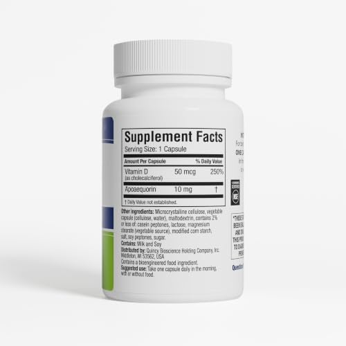 Prevagen Regular Strength Brain Supplement – 30 Capsules, 1 Bottle