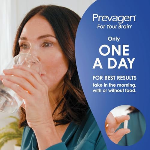 Prevagen Regular Strength Brain Supplement – 30 Capsules, 1 Bottle