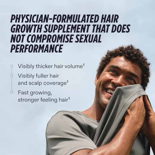 Nutrafol Men Hair Growth Supplements, Ages 18–49 – 1-Month Supply