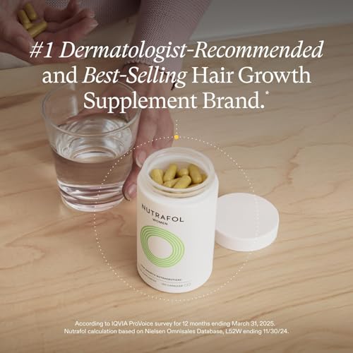 Nutrafol Women Hair Growth Supplements, Ages 18–44 – 1-Month Supply