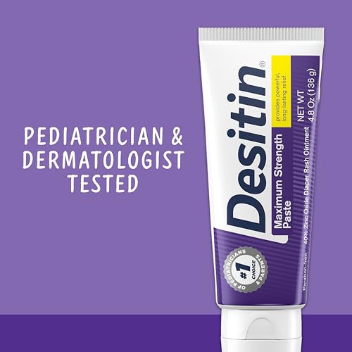 Desitin Maximum Strength Diaper Rash Cream, 40% Zinc Oxide
