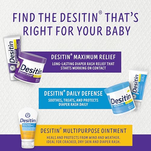 Desitin Maximum Strength Diaper Rash Cream, 40% Zinc Oxide