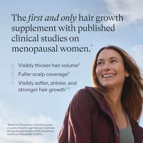 Nutrafol Women's Balance Hair Growth Supplements, Age 45+ – 1-Month Supply