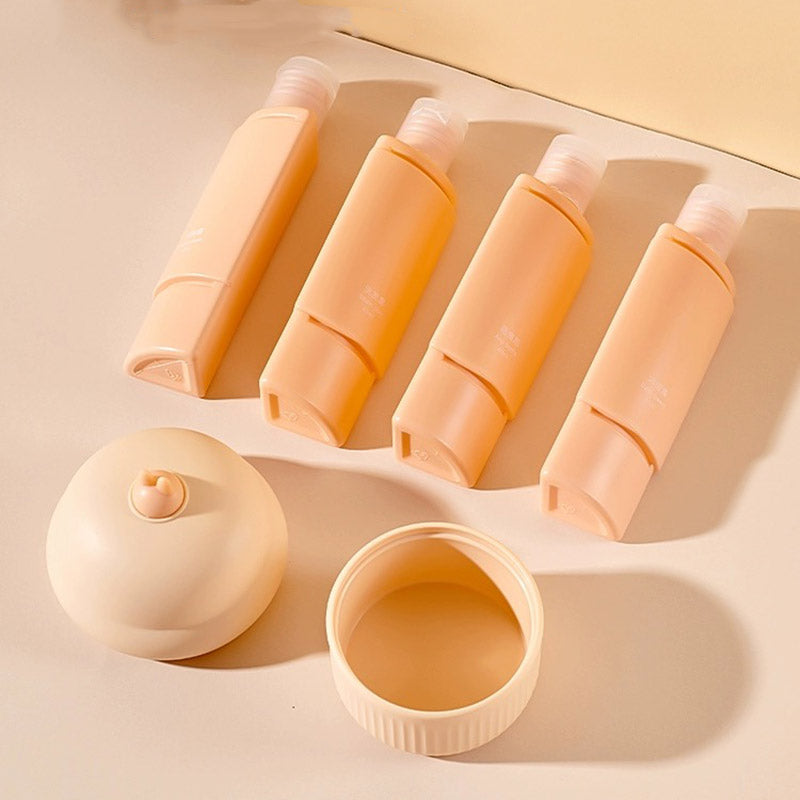 4-in-1 Portable Travel Soap & Shampoo Dispenser | Leak-Proof