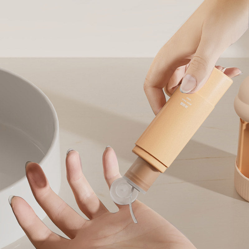 4-in-1 Portable Travel Soap & Shampoo Dispenser | Leak-Proof