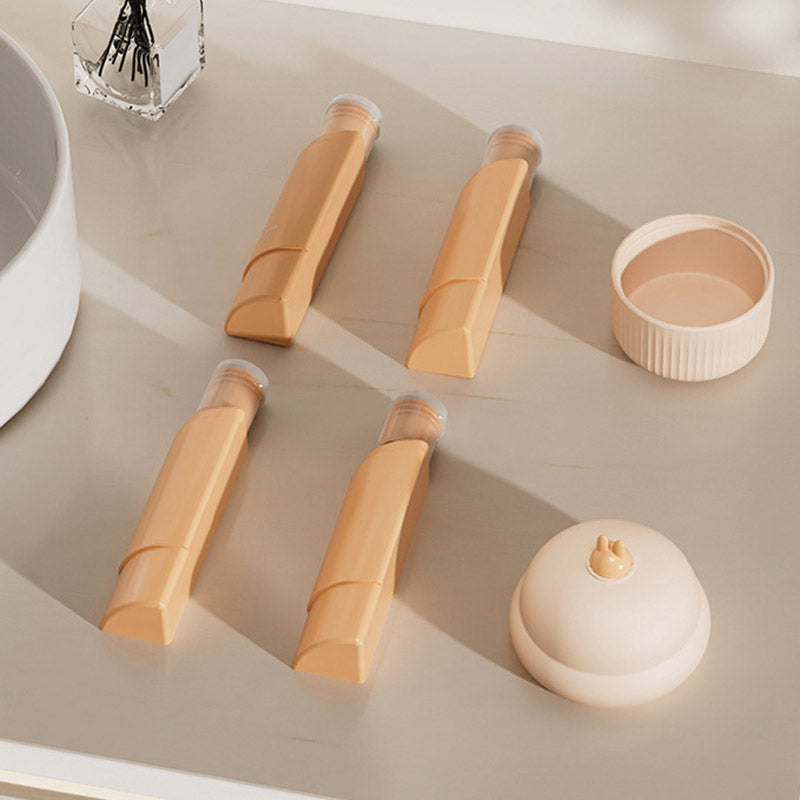 4-in-1 Portable Travel Soap & Shampoo Dispenser | Leak-Proof