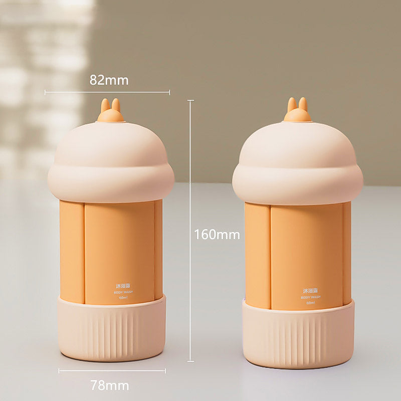 4-in-1 Portable Travel Soap & Shampoo Dispenser | Leak-Proof